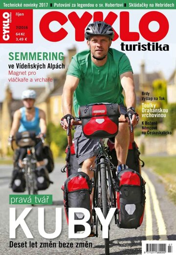 Obálka e-magazínu Cykloturistika 7/2016