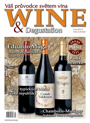 Obálka e-magazínu Wine and Degustation 2/2019
