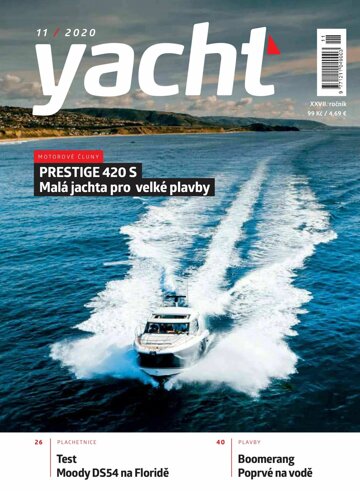 Obálka e-magazínu Yacht 11/2020