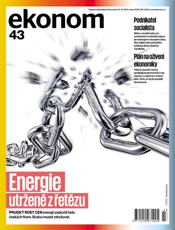 Obálka e-magazínu Ekonom 43 - 21.10.2021