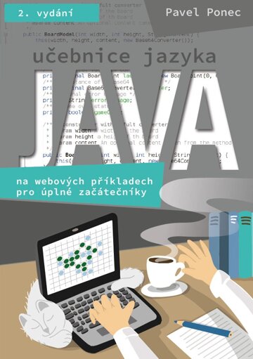Obálka knihy Učebnice jazyka Java na webových příkladech pro úplné začátečníky