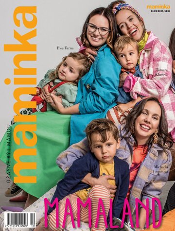 Obálka e-magazínu Maminka 10/2021