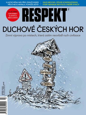 Obálka e-magazínu Respekt 7/2022