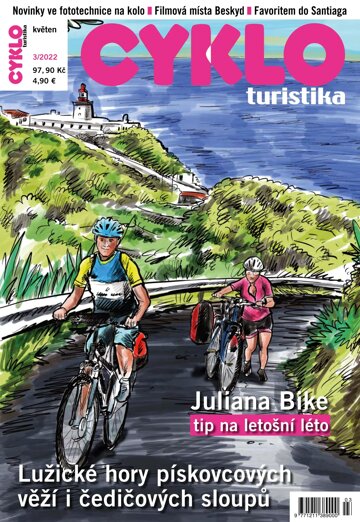 Obálka e-magazínu Cykloturistika 3/2022