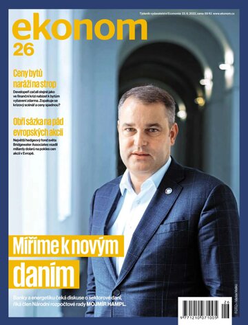 Obálka e-magazínu Ekonom 26 - 23.6.2022