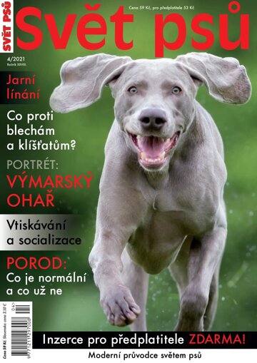 Obálka e-magazínu Svět psů 4/2021