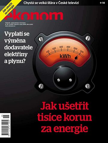 Obálka e-magazínu Ekonom 15 - 9.4.2015