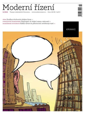 Obálka e-magazínu Moderní řízení 11/2015