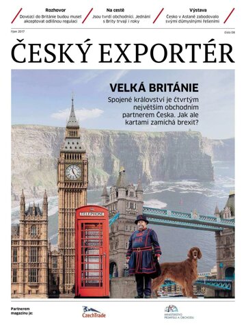 Obálka e-magazínu Ekonom 43 - 26.10.2017 příloha Český exportér