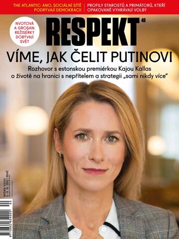 Obálka e-magazínu Respekt 40/2022
