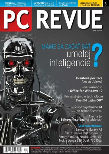 Obálka e-magazínu PC REVUE 3/2015