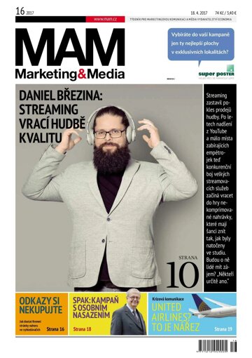 Obálka e-magazínu Marketing & Media 16 - 18.4.2017