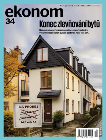 Obálka e-magazínu Ekonom 34 - 17.8.2023