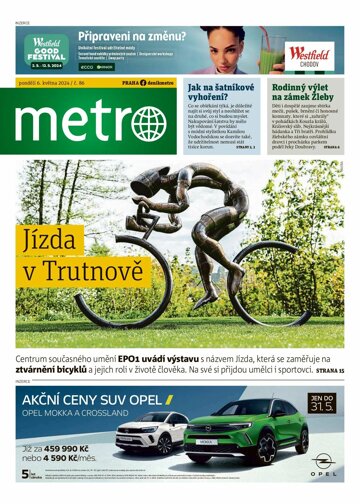Obálka e-magazínu deník METRO 6.5.2024
