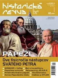 Obálka e-magazínu Historická Revue december 2013
