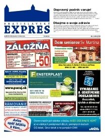 Obálka e-magazínu Bratislavský EXPRES 3/2014