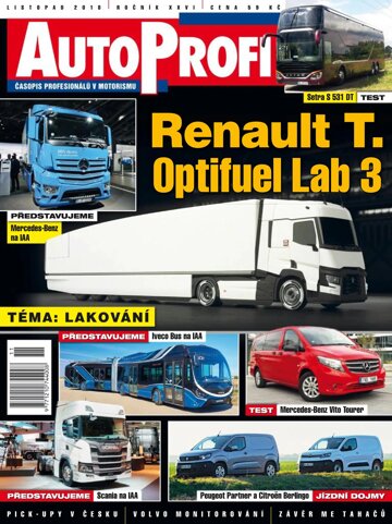 Obálka e-magazínu Auto Profi 11/2018