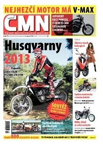 Obálka e-magazínu ČESKÉ MOTOCYKLOVÉ NOVINY 27/2012