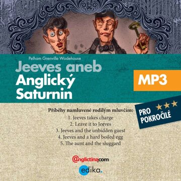 Obálka audioknihy Jeeves aneb anglický Saturnin