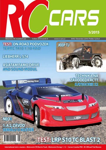 Obálka e-magazínu RC cars 30.5.2015