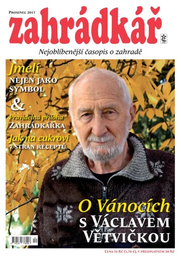 Obálka e-magazínu Zahrádkář 12/2017