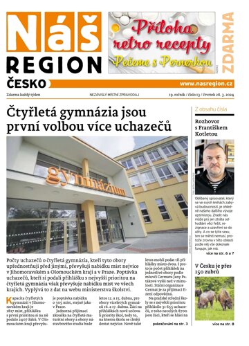 Obálka e-magazínu Náš Region - Česko 19/2024