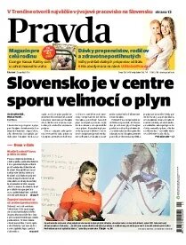 Obálka e-magazínu Pravda 10. 4. 2014