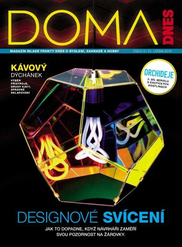 Obálka e-magazínu Doma DNES Magazín - 21.1.2015