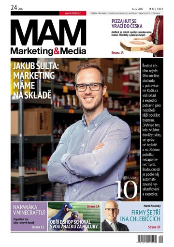 Obálka e-magazínu Marketing & Media 24 - 12.6.2017