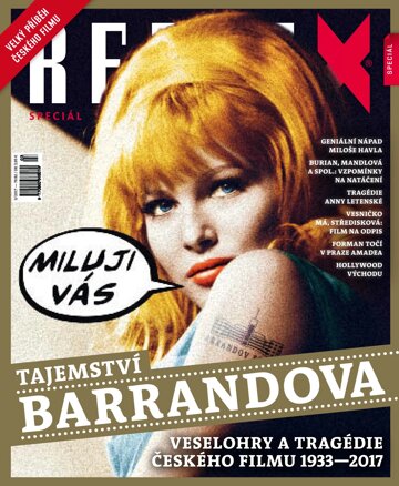 Obálka e-magazínu Tajemství Barrandova