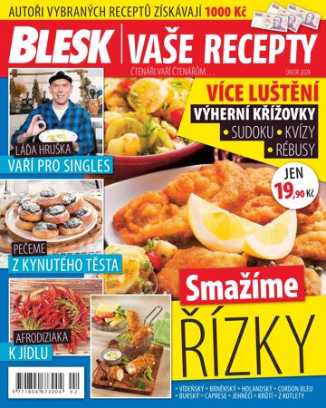 Obálka e-magazínu BLESK VAŠE RECEPTY 2/2024