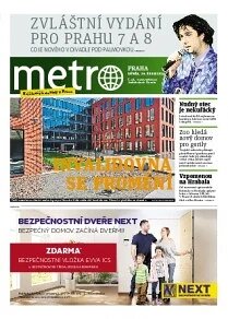 Obálka e-magazínu METRO Speciál Praha 7, 8 - 26.2.2014
