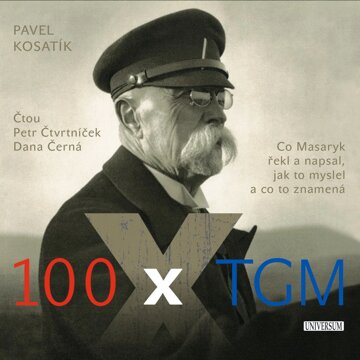 Obálka audioknihy 100 x TGM