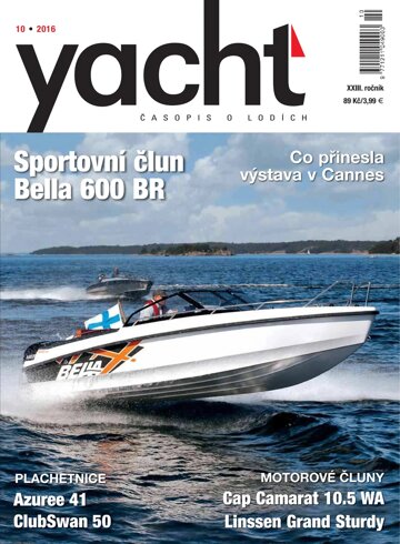 Obálka e-magazínu Yacht 10/2016