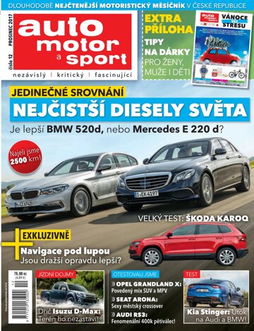 Obálka e-magazínu Auto motor a sport 12/2017