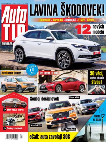 Obálka e-magazínu Auto TIP 12.2.2018