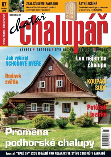 Obálka e-magazínu Chatař Chalupář 7/2019