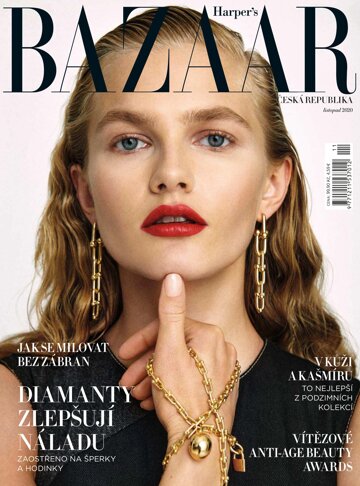 Obálka e-magazínu Harper’s Bazaar 11/2020