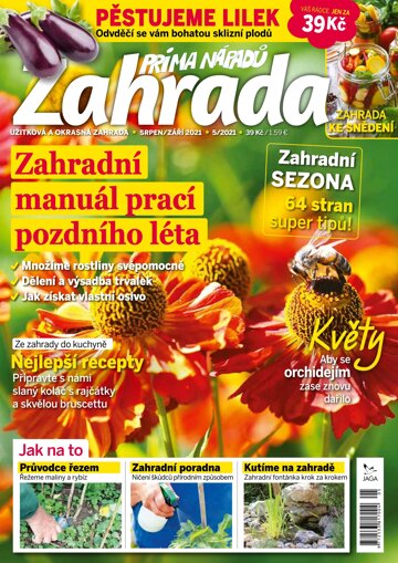 Obálka e-magazínu Zahrada prima nápadů 5/2021