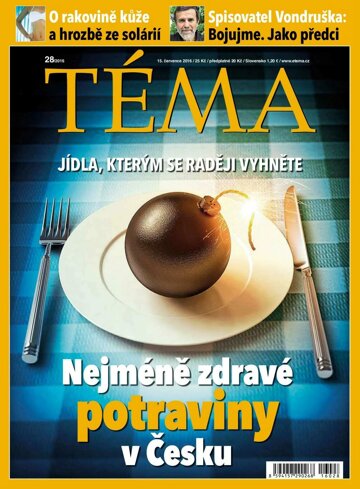 Obálka e-magazínu TÉMA 15.7.2016