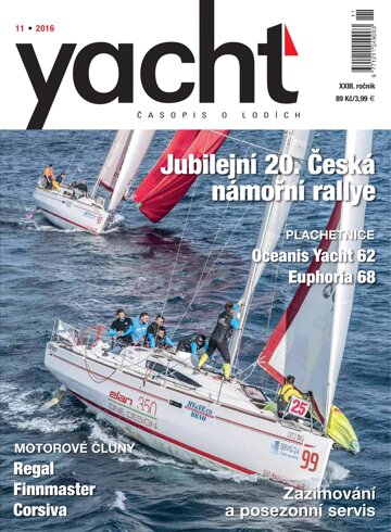 Obálka e-magazínu Yacht 11/2016
