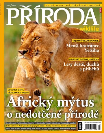 Obálka e-magazínu Příroda 3-4/2018
