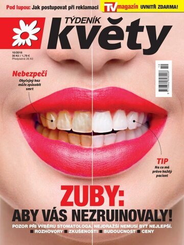 Obálka e-magazínu Týdeník Květy 10/2018