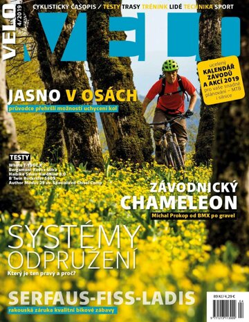Obálka e-magazínu Velo 4/2019