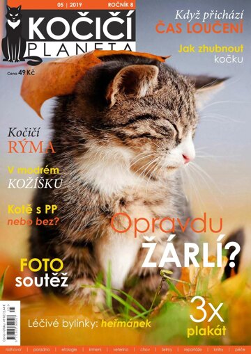 Obálka e-magazínu Kočičí planeta 5/2019