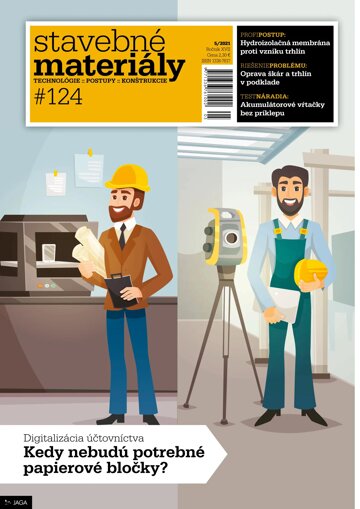 Obálka e-magazínu Stavebné materiály 5/2021