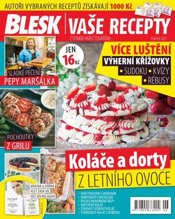 Obálka e-magazínu BLESK VAŠE RECEPTY 6/2023