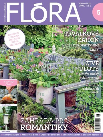 Obálka e-magazínu Flóra 5/2015