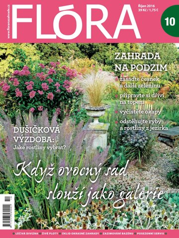 Obálka e-magazínu Flóra 10/2016