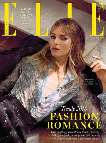 Obálka e-magazínu ELLE 4/2018